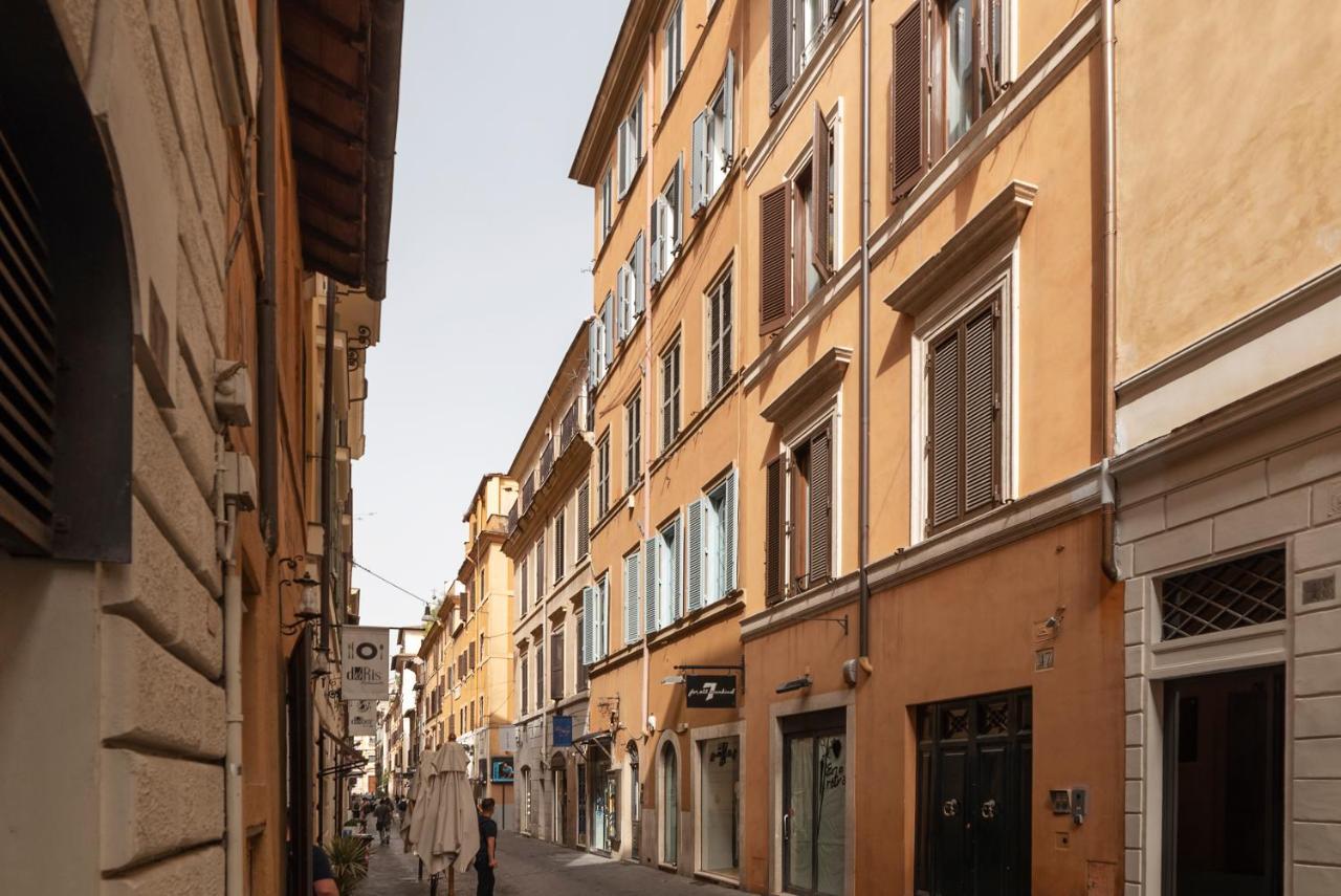 Piazza Di Spagna Elegant Flat Рим Экстерьер фото